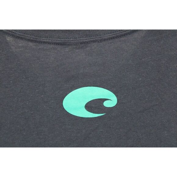 Costa Shirt Mens Large Black Short Sleeve - Picture 5 of 6